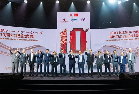 TẬP ĐOÀN NAM LONG KỶ NIỆM 10 NĂM HỢP TÁC CHIẾN LƯỢC VỚI HAI ĐỐI TÁC NHẬT BẢN