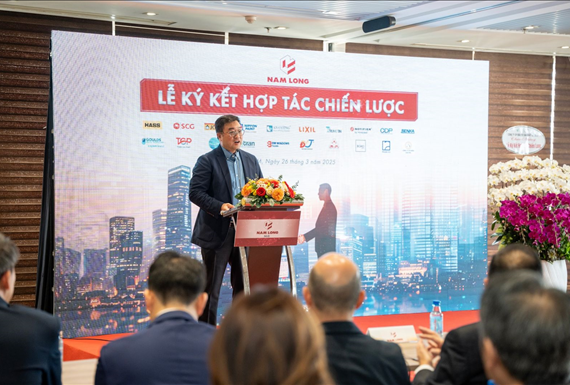 NAM LONG NÂNG TẦM CHẤT LƯỢNG SẢN PHẨM THÔNG QUA HỢP TÁC CHIẾN LƯỢC VỚI HÀNG LOẠT NHÀ CUNG CẤP UY TÍN