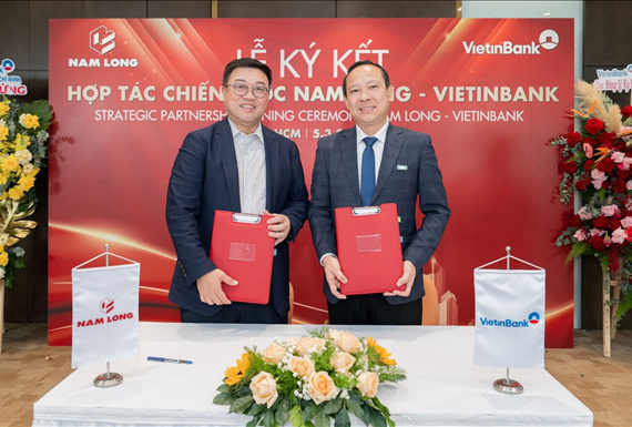 NAM LONG VÀ NGÂN HÀNG VIETINBANK KÝ KẾT HỢP TÁC CHIẾN LƯỢC TOÀN DIỆN